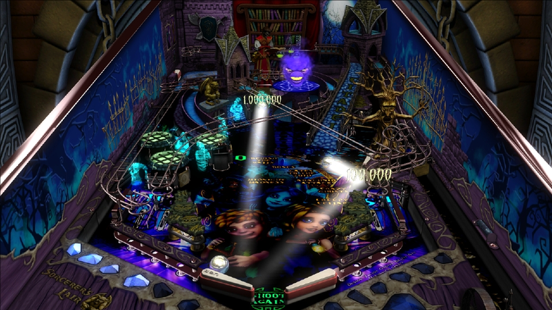Illustration for article titled Pinball FX2 Gets Another Table: 'Sorcerer's Lair'